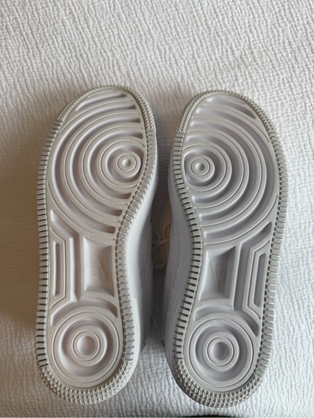 NWT Nike Air Force 1 Shadow Triple White Sneakers Women’s 8 - Picture 9 of 10